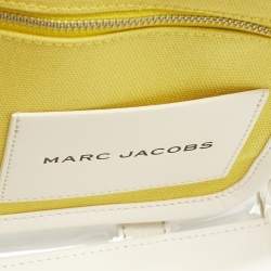 Marc Jacobs White/Clear PVC and Leather Small The Tote Bag