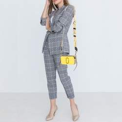 Marc Jacobs Tricolor Patent Leather Snapshot Camera Crossbody Bag