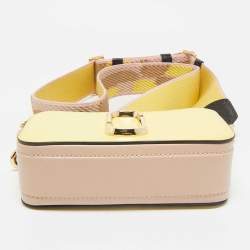 Marc Jacobs Tricolor Patent Leather Snapshot Camera Crossbody Bag