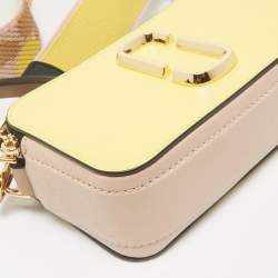 Marc Jacobs Tricolor Patent Leather Snapshot Camera Crossbody Bag
