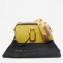 Marc Jacobs Tricolor Patent Leather Snapshot Camera Crossbody Bag