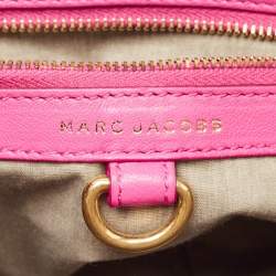 Pre Owned Marc Jacobs Pink Quilted Leather Small Cecilia Shoulder Bag