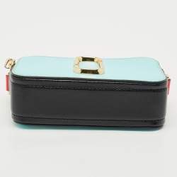 Marc Jacobs Tricolor Patent Leather Snapshot Camera Crossbody Bag