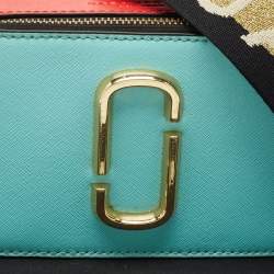Marc Jacobs Tricolor Patent Leather Snapshot Camera Crossbody Bag