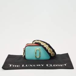 Marc Jacobs Tricolor Patent Leather Snapshot Camera Crossbody Bag