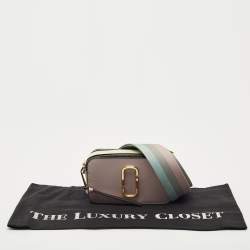 Marc Jacobs Tricolor Patent Leather Snapshot Camera Bag