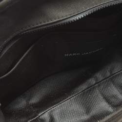 Pre Owned Marc Jacobs Black Canvas Medium The Tote Bag