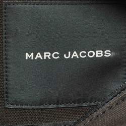 Pre Owned Marc Jacobs Black Canvas Medium The Tote Bag