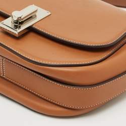 Pre Owned Marc Jacobs Brown Leather West End The Jane Saddle Shoulder Bag