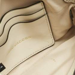 Pre Owned Marc Jacobs White Leather Mini The J Marc Shoulder Bag