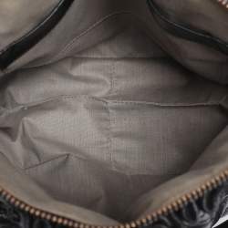 Pre Owned Marc Jacobs Black Quilted Leather Small Cecilia Satchel