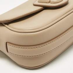 Pre Owned Marc Jacobs Beige Leather The Clover Shoulder Bag