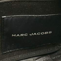 Pre Owned Marc Jacobs Black Canvas Medium The Tote Bag