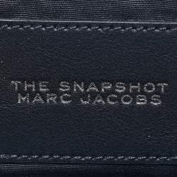Pre Owned Marc Jacobs Grey/Black Faux Fur and Leather The Creature Snapshot Crossbody Bag