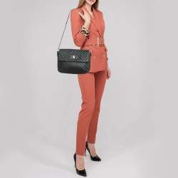 Pre Owned Marc Jacobs Black Quilted Leather The XL Shoulder Bag