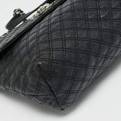 Pre Owned Marc Jacobs Black Quilted Leather The XL Shoulder Bag