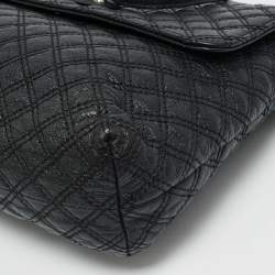 Pre Owned Marc Jacobs Black Quilted Leather The XL Shoulder Bag