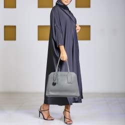 Pre Owned Marc Jacobs Grey Leather The Editor Tote