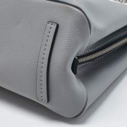 Pre Owned Marc Jacobs Grey Leather The Editor Tote