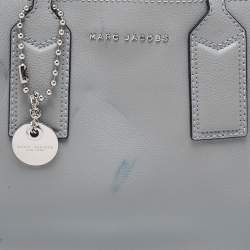 Pre Owned Marc Jacobs Grey Leather The Editor Tote