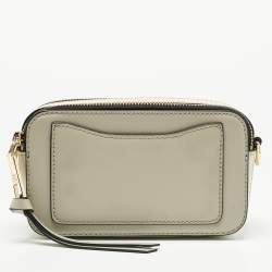Pre Owned Marc Jacobs Tricolor Patent Leather Snapshot Camera Crossbody Bag