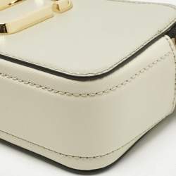 Pre Owned Marc Jacobs Tricolor Patent Leather Snapshot Camera Crossbody Bag