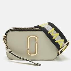 Pre Owned Marc Jacobs Tricolor Patent Leather Snapshot Camera Crossbody Bag