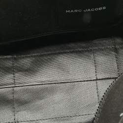Pre Owned Marc Jacobs Black Canvas Large The Tote Bag