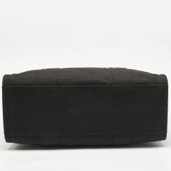 Pre Owned Marc Jacobs Black Canvas Large The Tote Bag