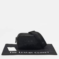 Pre Owned Marc Jacobs Black Leather Flash Crossbody Bag