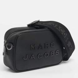 Pre Owned Marc Jacobs Black Leather Flash Crossbody Bag