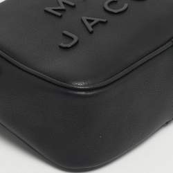 Pre Owned Marc Jacobs Black Leather Flash Crossbody Bag