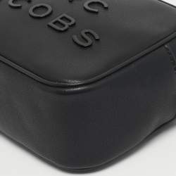 Pre Owned Marc Jacobs Black Leather Flash Crossbody Bag