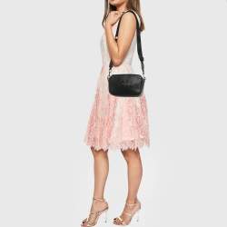 Pre Owned Marc Jacobs Black Leather Flash Crossbody Bag