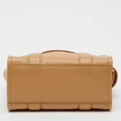 Pre Owned Marc Jacobs Beige Leather Small The Tote