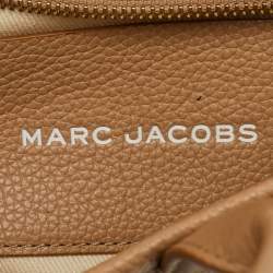 Pre Owned Marc Jacobs Beige Leather Small The Tote