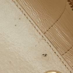 Pre Owned Marc Jacobs Beige Leather Small The Tote