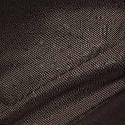 Pre Owned Marc Jacobs Black/Cream Patent Leather Snapshot Camera Crossbody Bag