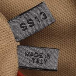 Pre Owned Marc Jacobs Orange Quilted Leather Rudi Satchel