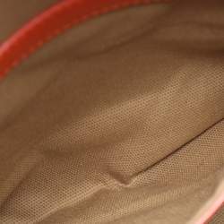 Pre Owned Marc Jacobs Orange Quilted Leather Rudi Satchel