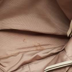 Pre Owned Marc Jacobs Off White Leather Gotham North South Tote