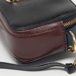 Pre Owned Marc Jacobs Multicolor Patent Leather Snapshot Camera Crossbody Bag