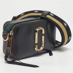 Pre Owned Marc Jacobs Multicolor Patent Leather Snapshot Camera Crossbody Bag