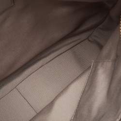 Pre Owned Marc Jacobs Grey Leather Recruit Hobo