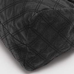 Pre Owned Marc Jacobs Black Quilted Leather Baroque Single Shoulder Bag