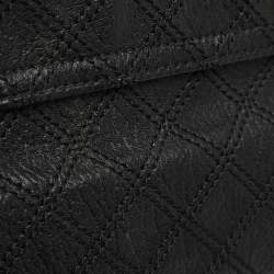 Pre Owned Marc Jacobs Black Quilted Leather Baroque Single Shoulder Bag
