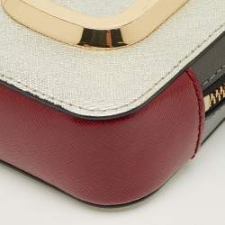 Pre Owned Marc Jacobs Tricolor Leather The Hot Shot Crossbody Bag