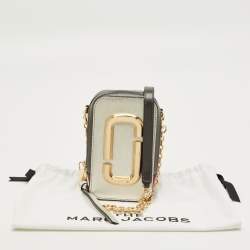 Pre Owned Marc Jacobs Tricolor Leather The Hot Shot Crossbody Bag