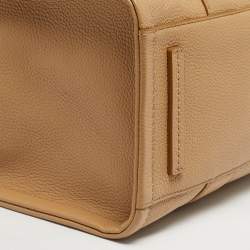 Pre Owned Marc Jacobs Camel Leather Large The Tote Bag