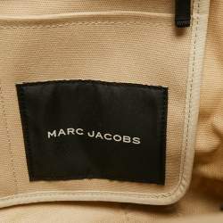 Pre Owned Marc Jacobs Beige Canvas Large The Tote Bag